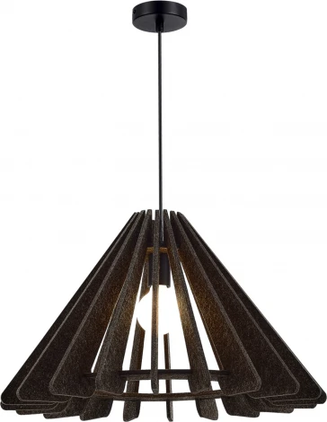 Подвесной светильник ST Luce Sentito SL3002.413.01 Черный/Серый E27 1*60W (220V, на проводе)