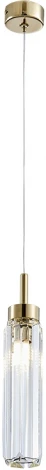 Подвесной светильник Newport 4520 4521/S gold (220V, на проводе)