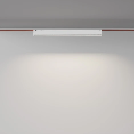 Трековый светильник ременной Downlight Maytoni Points Parity TR128B-24W4K-M-W 4000K 24Вт белый (48V)