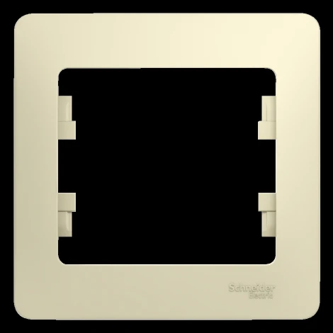 Рамка на 1 пост (бежевый) Systeme Electric GSL000201