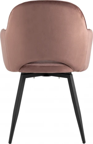 Стул Stool Group Венера вращающийся велюр пыльно-розовый