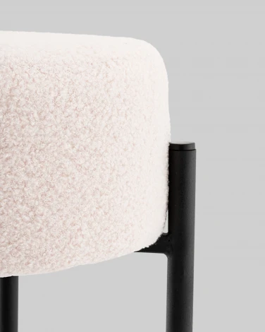 Стул барный Беккет букле бежевый Stool Group арт.УТ000041576