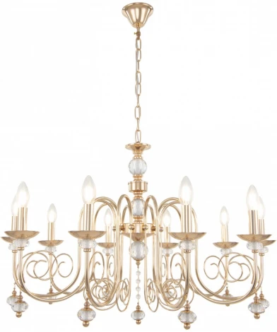 Подвесная люстра Arte Milano AM346109 346109/10 FGD (220V, подвески, на цепи, подсвечник, свеча)