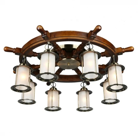 Потолочная люстра Omnilux Ferro OML-50307-08 (220V, штурвал)