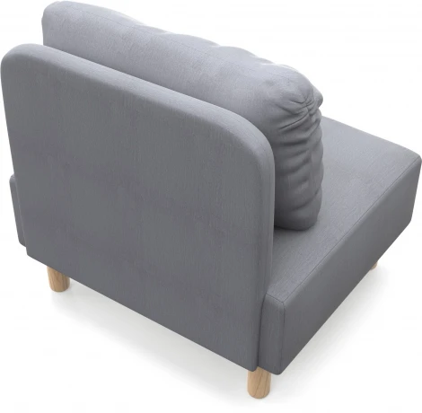 Кресло Arsko Свельд серая рогожка