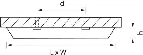 Светильник накладной со встроенными светодиодами Lightstar Urbano 216832 (220V, IP65)