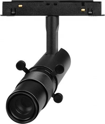 светильник магнитный MAG-ORIENT-SPOT-CROP-ZOOM-TC-R35-6W Warm3000 (BK, 19-29 deg, 48V) (Arlight, IP20 Металл) 045067