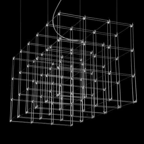 Подвесная люстра Quasar Cosmos Square LED pendant light ImperiumLoft 40,244 (144369-22)