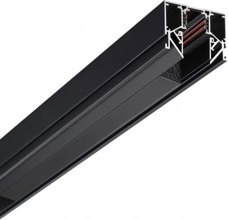 Низковольтный шинопровод для монтажа в натяжной потолок 2м Novotech Flum 135242 SHINO 48V