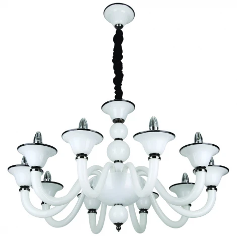 Подвесная люстра IDLamp Gina 488/10-white