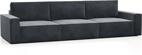 КОРСО XL Диван тканевый прямой, серый D1 furniture арт.AAA41701004
