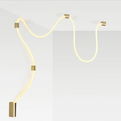 Настенно-потолочный светильник с гибким неоном Odeon Light Corda 4397/30CL (LED, 220V)