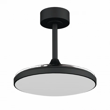 Потолочная светодиодная люстра с вентилятором и пультом Mantra Slim Fan 9056