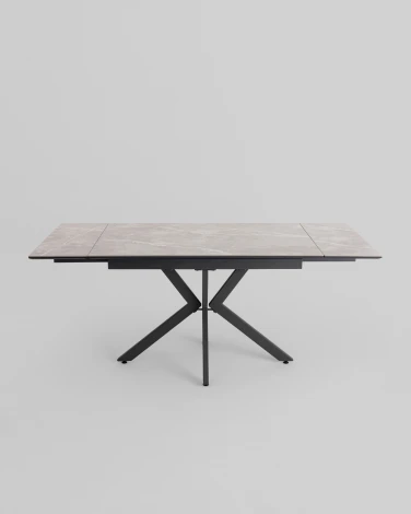 Стол Stool Group раскладной Marmer 120-180*80*76 керамика антрацит УТ000039729
