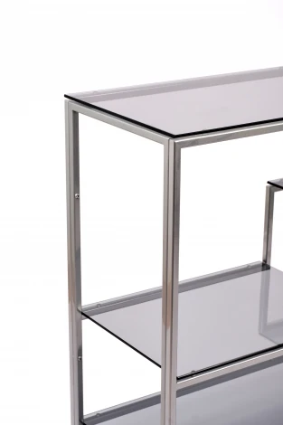 Консольный стол AllConsoles 1011-CS grey серебряный