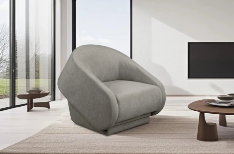 Кресло-кровать Fusion серое Bradex Home FR 1077