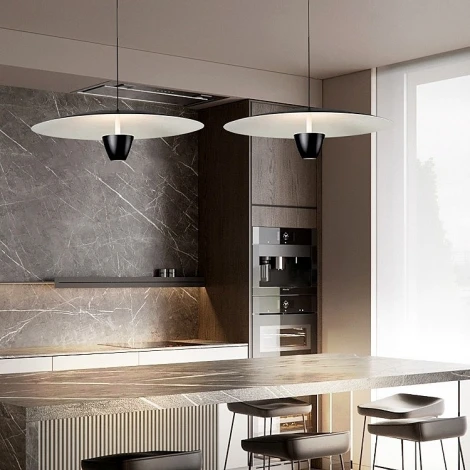 Подвесной светильник Lightera Pichola LE128L-40B (LED, 220V, на проводе, круглые)