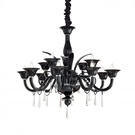 Подвесная люстра Ideal Lux Renoir SP12 NERO