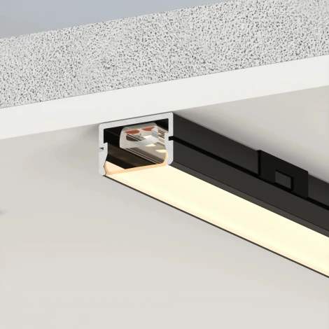 Профиль SILER-2000 ANOD BLACK (Arlight, Алюминий) 058960