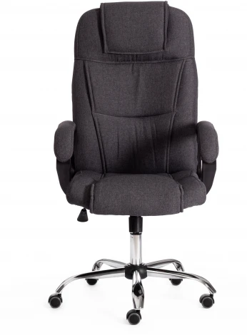 Кресло BERGAMO хром (22) Tetchair (Темно-серый).