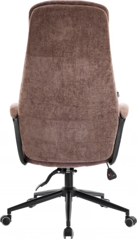 Кресло руководителя Everprof Otto Black Ткань Коричневый арт.EP Otto BL F Brown