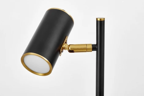 Настольная лампа Lumina Deco Mirra LDT 7731-1 BK+MD