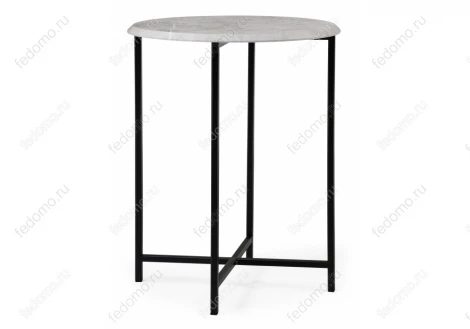 Журнальный столик Манеттия мрамор белый