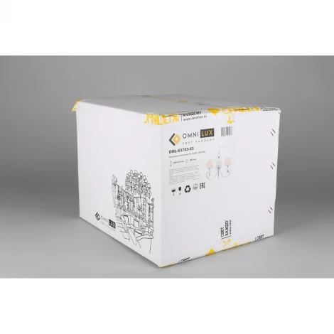 Подвесная люстра Omnilux Toritto OML-63703-03 (220V, на цепи)