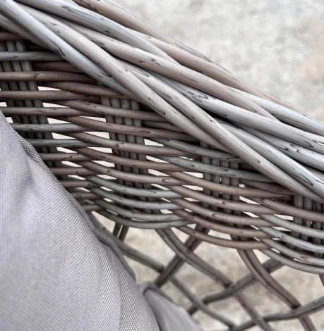 Комплект плетеной мебели T217/LV-217 Beige (6+1) с подушками в комплекте Afina