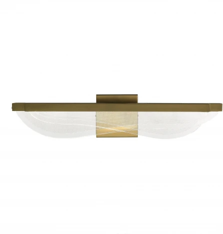 Настенный светильник ST Luce Fesale SL6509.201.01 Золотистый/Прозрачный LED 1*18W 4000K (220V)