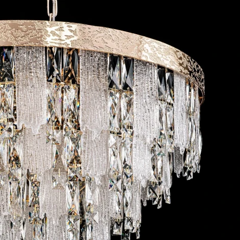 Подвесная люстра хрустальная Modelux MODELUX ML.7206.600 GD