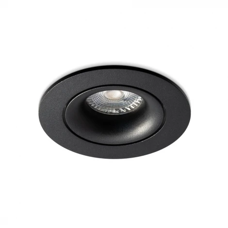 Встраиваемый светильник Black RAUMBERG R200Bk (220V, круглые)