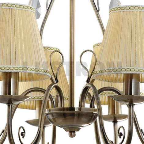 Подвесная люстра IDLamp 811 811/6-Oldbronze