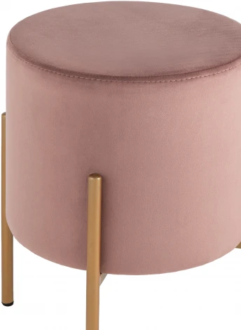 Пуф Кейси велюр пыльно-розовый УТ000035905