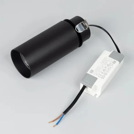 Встраиваемый точечный светильник SP-GABI-BUILT-FLAP-R60-12W Warm3000 (BK, 36 deg, 230V) (Arlight, IP40 Металл) 049935 (LED)