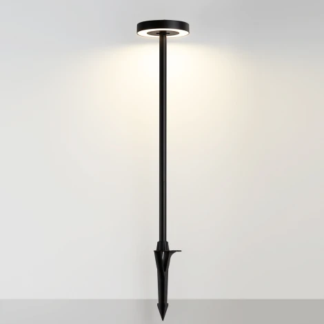 Грунтовый светильник светодиодный поворотный Odeon Light Disc 7189/6GL черный/металл IP65 LED 6W 3000K 220V-240V