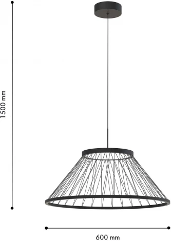 Подвесной светильник Favourite Fibra 4633-6P (LED, 220V, на проводе)