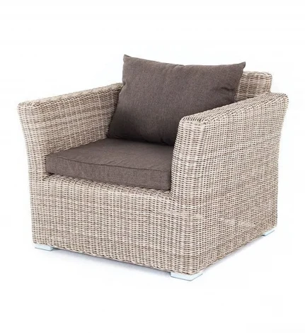 Кресло из искусственного ротанга, цвет бежевый 4SIS Капучино YH-C1130W-3 beige