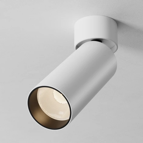 Потолочный светильник накладной Maytoni Focus Led C055CL-L12W2.7K-SS-W