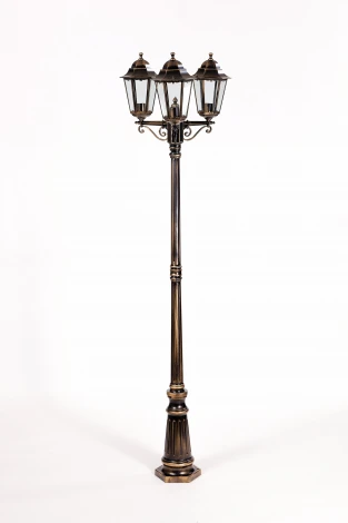 Наземный фонарь Oasis Light PETERSBURG M 79809MB Gl (220V, фонарь, IP44)