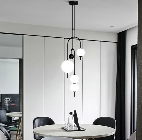 Подвесной светильник (люстра) Balance Beads ImperiumLoft 40,2703 (148159-22) (LED, 220V, шар, бусы)