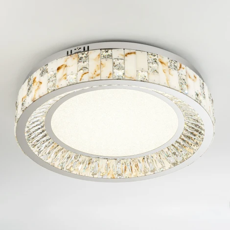 Потолочный светильник светодиодный с пультом с регулировкой цветовой температуры Modelux ML.2400.600 CR