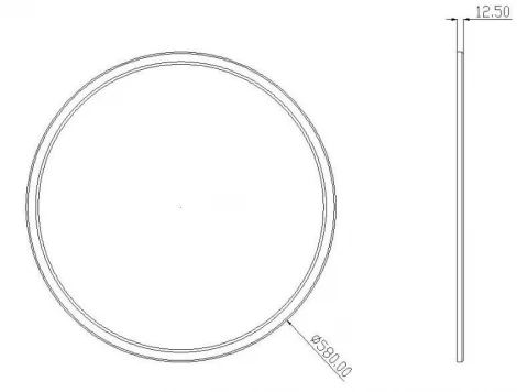 Подвесной светильник Deko-Light Panel 342092 (LED, 220V, на тросе, круглые)