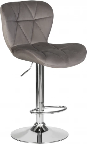 Стул барный BARNY (серый велюр (MJ9-75))