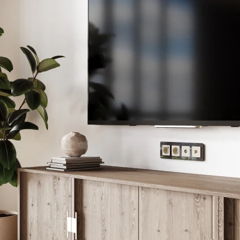 Розетка Ethernet RJ-45 (айвори матовый) Werkel W1181062 (a062428)