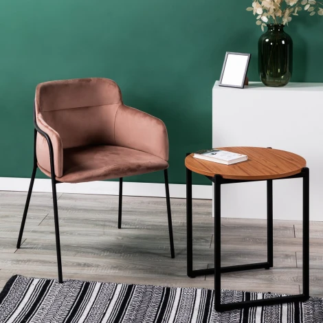 Стол кофейный R-Home Clio Вишня Локарно