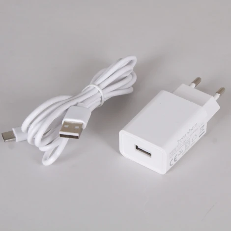 Офисная настольная лампа светодиодная с регулировкой цветовой температуры и яркости с беспроводным ЗУ, с таймером, термометром, часами, RGB Reluce 01625-0.7-02 WHITE