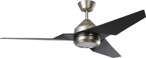 Потолочная люстра с вентилятором Kichler Jade KLF-JADE-60-AP (LED, 220V, пульт управления, вертолет)