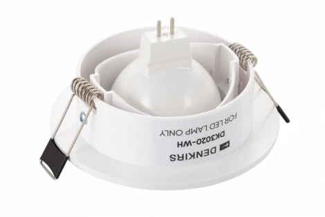 Встраиваемый точечный светильник Denkirs DK3020-WH (220V, круглые)