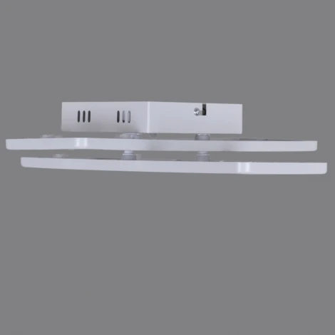 Потолочная люстра светодиодная на штанге с пультом с регулировкой цветовой температуры, яркости и ночным режимом Reluce 03629-0.3-02B WH